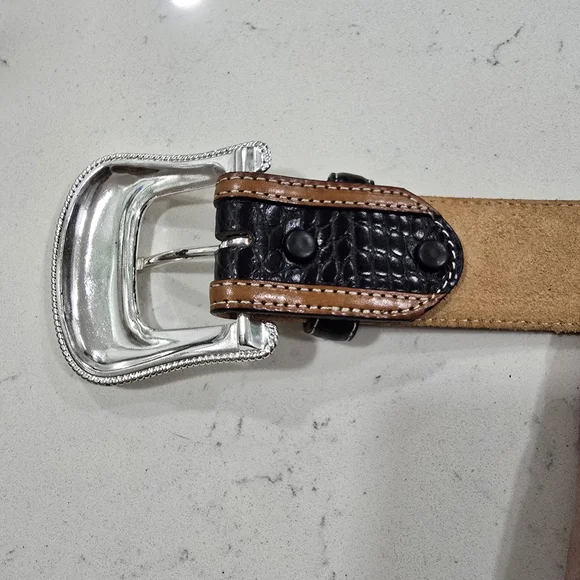 Tony Lama Western Style Belt - Picture 3 of 6